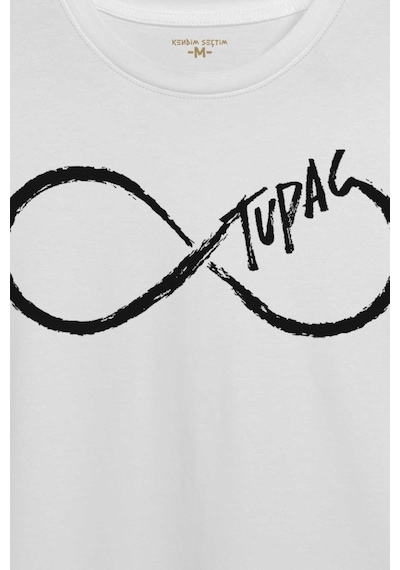 Tupacc Shakur Sonsuzluk Makaveli Cartoon 2pac Baskılı Tişört Unisex T-shirt 001