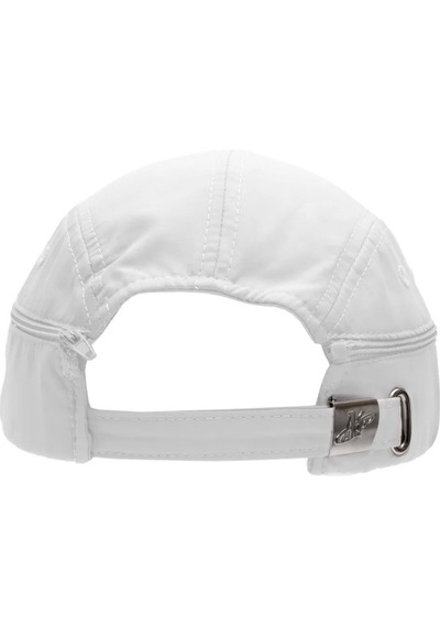 Abarta Unisex Fermuarlı Spor Koşu & Tenis Şapkası -beyaz