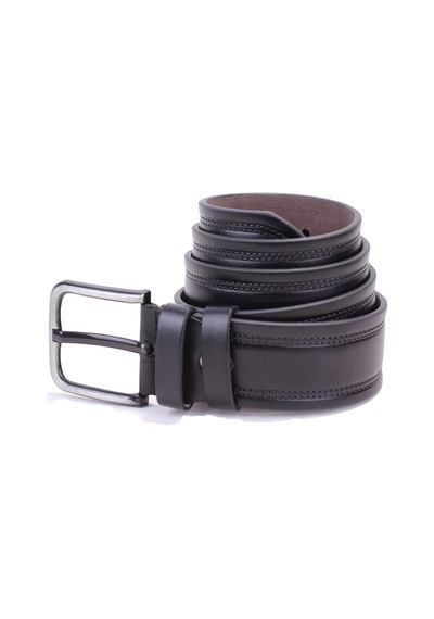 Dagoster DMK26-452 Siyah 4.5 CM Suni Deri Erkek Kemer Siyah
