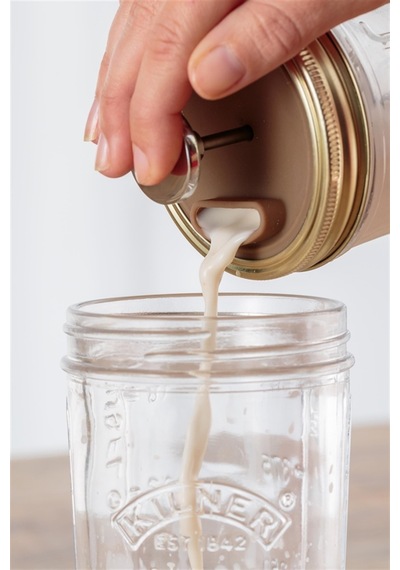 Kilner Kuruyemişli İçecek Hazırlama Kabı 2 Li 500 Ml