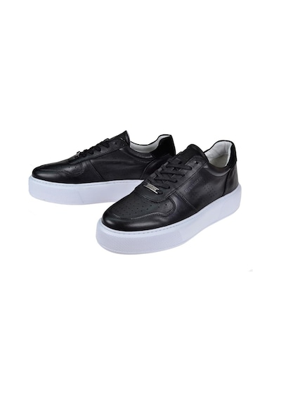 Hammer Jack Hakiki Deri Erkek Spor Ayakkabı Sneaker Hj-23020-m Siyah-siyah Siyah