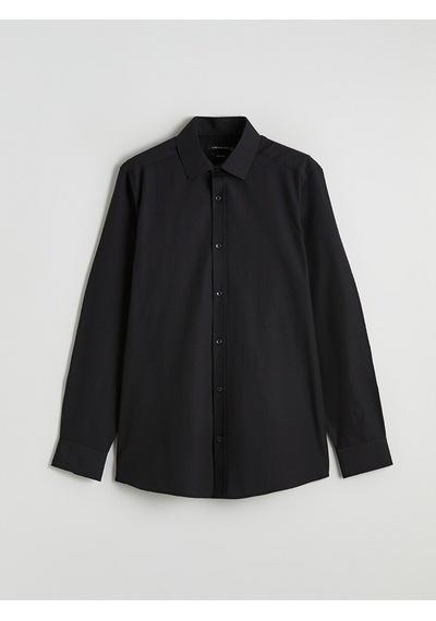 Lcw Busıness Siyah Slim Fit Erkek Gömlek