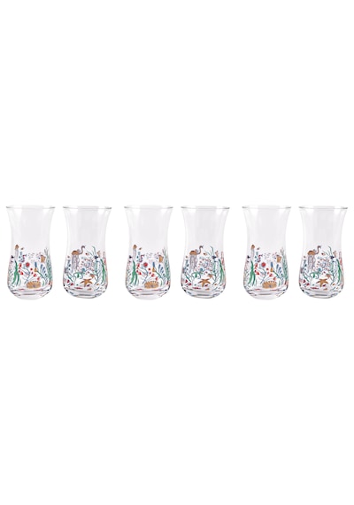 Anason İşleri Balık Gözü Rakı Bardağı İnce Belli 6'lı Set