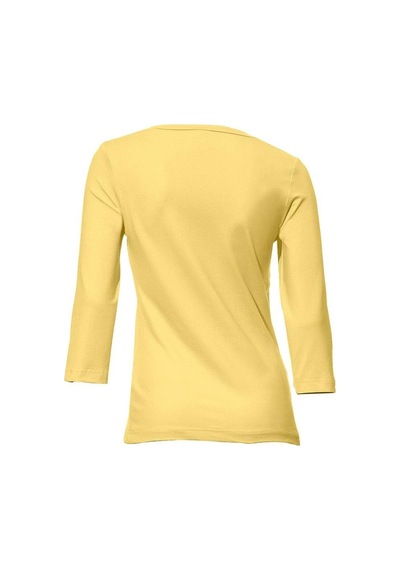 Bulalgiy Kadın Sarı Basic Tişört - Bga783150 Sarı