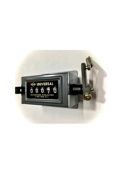Universal Rs-102-5 V2 Lamalı Tuşlu Darbeli Turmetre Sayaç