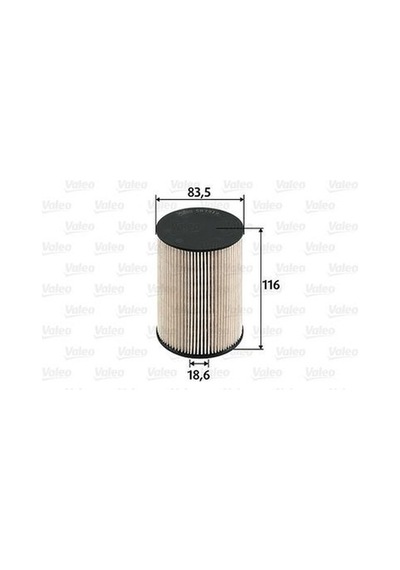 VALEO 587919 Yakıt Filtresi (Mazot) Volkswagen Golf V-Golf Plus 1.9 TDI-Audi A3-Q3