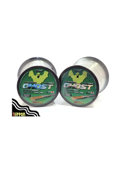 Nippon Ghost 600 mt FluoroCarbon Misina - 0.278 MM
