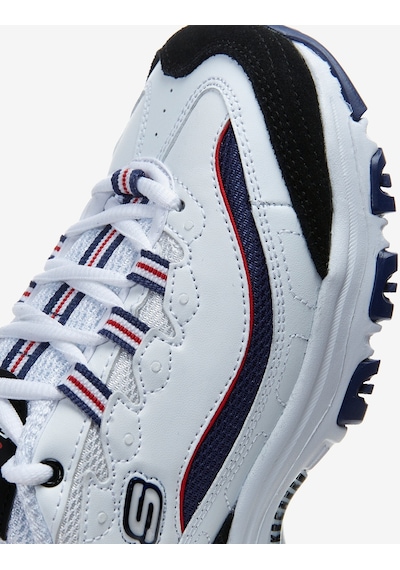 Skechers D'Lites - Varsity Spirit Kadın Beyaz Sneakers 149781 Wnvr Beyaz