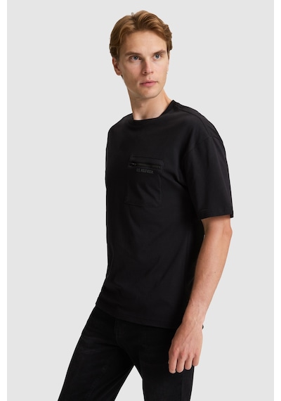 U.s. Polo Assn. Erkek Siyah Tişört 50326949-vr046