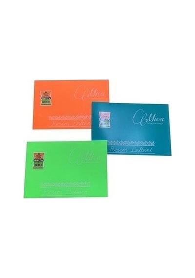 Gıpta Mıca Tel Dikişli Plastik Kapak 17 X 24 Cm 32 Yaprak Resim Defter