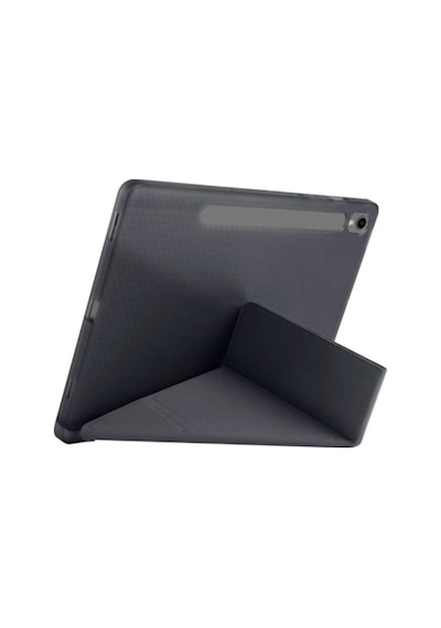 Galaxy Tab S10 Fe Plus Uyumlu 13.1 İnç Kalem Bölmeli Standlı Tri Folding Tablet Kılıfı Kapaklı Kılıf