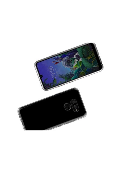 LG Uyumlu K40s Kılıf Zore Süper Silikon Kapak Renksiz