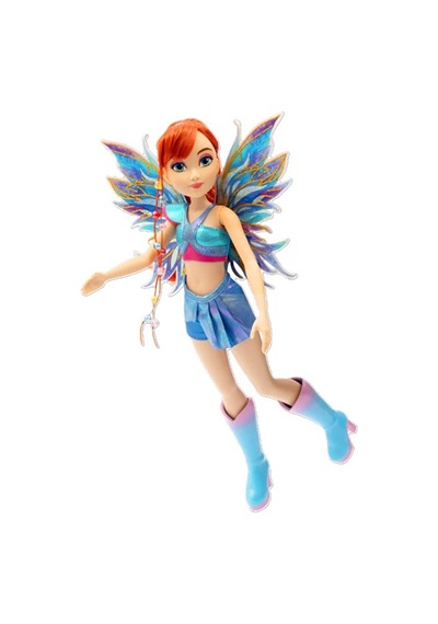 Winx Kanatlı Periler Bloom Oyuncak Winx Bloom Bebek Fashion Doll Kanatlı Peri Bloom