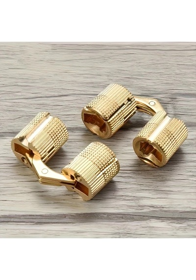 Dashanshop 2 Adet 8mm Gizli Kapı Menteşesi 180 Derece Açılış Dayanıklı Endüstriyel 8mm