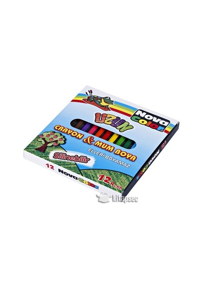 Nova Color Crayon Mum Boya Uzun 12 Li