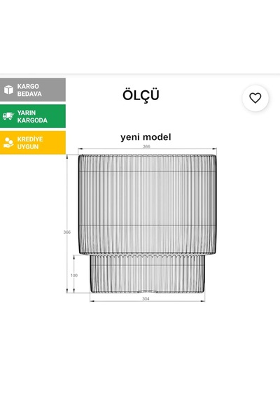 Büyük Dekoratif Modern Saksı Ve Vazo 30 Lt 36.6 Cm X 36.6 Cm İ