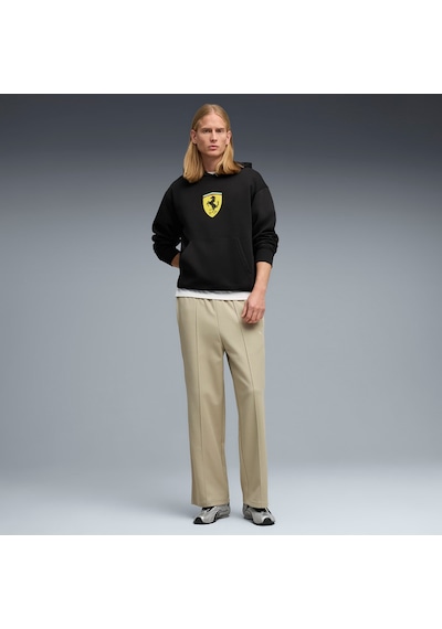 Puma Scuderıa Ferrarı Shıeld Erkek Kapüşonlu Sweatshırt 635315 01 Siyah