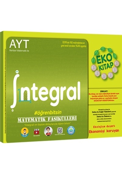 Tonguç Akademi Ayt Matematik Fasikülleri - Integral Eko