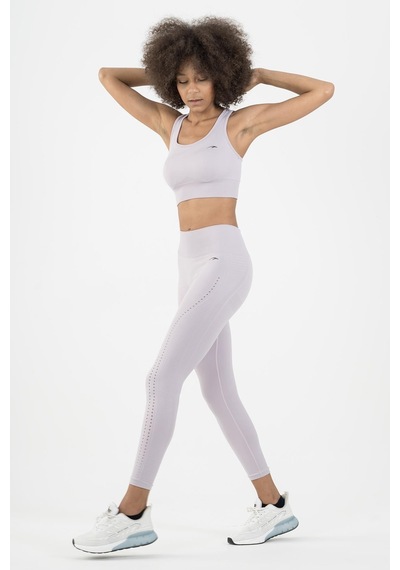 Maraton Active Slimfit Kadın Bisiklet Yaka Kolsuz Fitness Lila Bra 813047-Lila