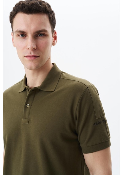 AR-MA Arma Erkek Regular Fit % 100 Pamuk Pike Polo Yaka Tişört Y29374355202 Haki