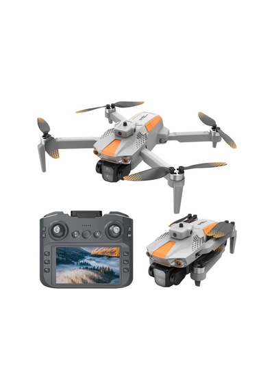 R06 Hd Kameralı Drone - Büyük Ekranlı Uzaktan Kumandalı- Katlanabilir
