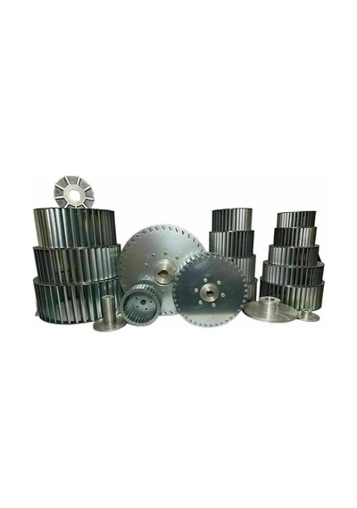 Çap 140 Boy 90 Delik 12.7 Mm Sol Yön Radyal Fan Pervanesi
