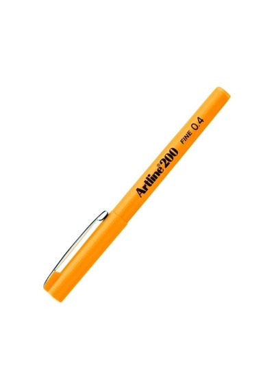 200 Fineliner 0.4 MM İnce Uçlu Yazı ve Çizim Kalemi Turuncu