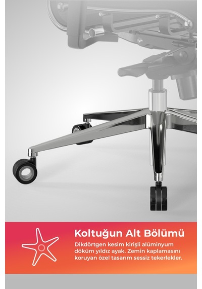 Samurai Ergonomik Koltuk Bel Destekli, Tekerlekli, Siyah, Deri Yönetici Koltuğu -50a.f.1.62 Siyah Samurai Ergonomik Koltuk Bel Destekli, Tekerlekli, Siyah, Deri Yönetici Koltuğu -50a.f.1.62 Siyah