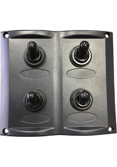 Switch Panel 4Lü Izoleli 95X105Mm