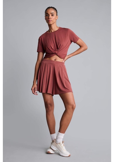 Defacto Ultra Yumuşak Standart Fıt Sporcu Kısa Paça Bordo Modal Şort H1233ax26hsbr160 Bordo-br160