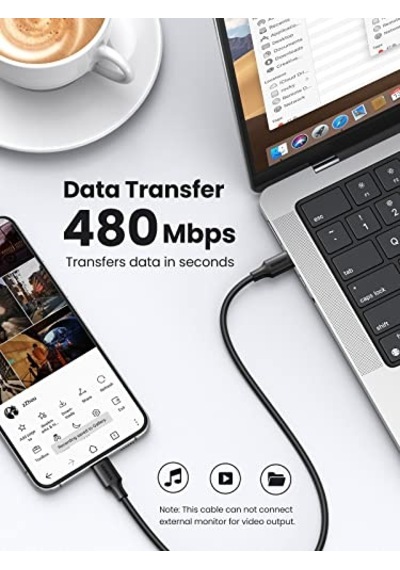C To Usb C 3a Hızlı Şarj Ve Data Kablosu Siyah 2 Metre Diğer