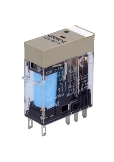 Omron G2r-2-sn 12vdc S 8 Pin Dpdt 5a Ledli Mekanik Göstergeli Soketli Röle