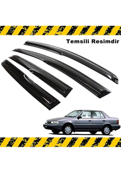 Hyundai Excel Mügen Cam Rüzgarlığı 4Lü Takım N11.2477