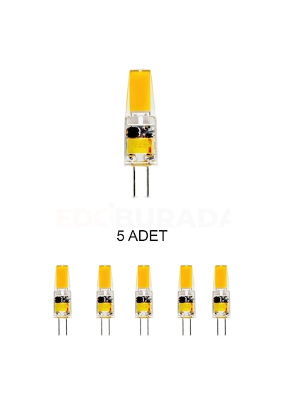 Cata Ct-4252 Kapsül Ampul 4w Günışığı G4 Duy - 5 Li Paket