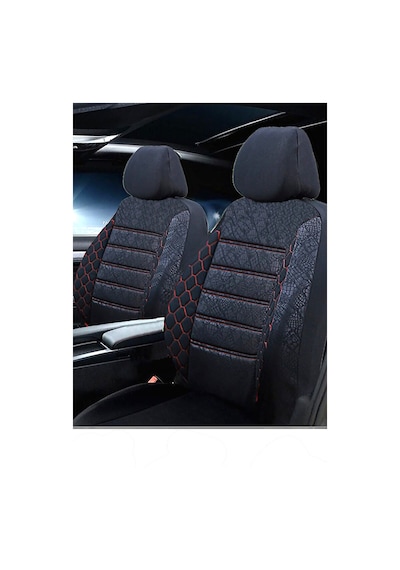 Fiat Marea Uyumlu Kırmızı Oto Koltuk Kılıfı Model Rio Tam Takım Araç Koltuk Kılıfı Kırmızı