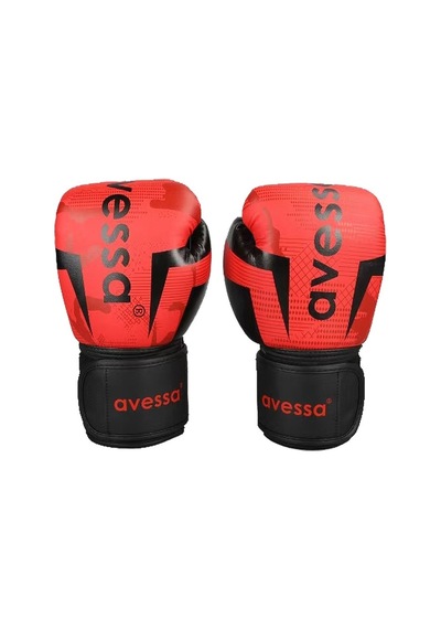 Delux Serisi Ring-306 Red Boks Eldiveni 6 Oz Kırmızı Spor Malzemesi Sporcu Ürünü Antrenman Eşyası