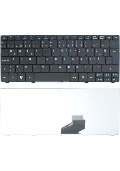 Acer Uyumlu Emachine 350,Em350,Nav51 Notebook Klavye Siyah Tr - 540581077