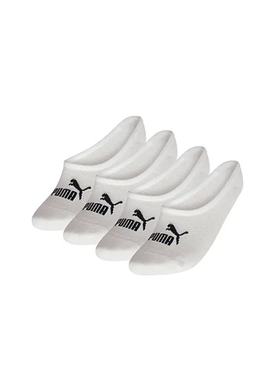 Puma Nos Footie 4p Çorap 4 Çift 93531702 Beyaz