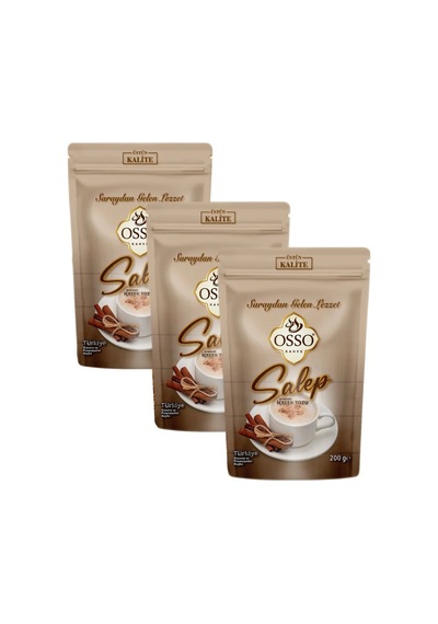 Osso Salep 3 X 200 Gr 200 G
