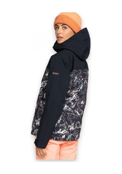 Roxy Erjtj03484 Galaxy Jk Snowboard Ceketi Siyah Kadın Mont Siyah