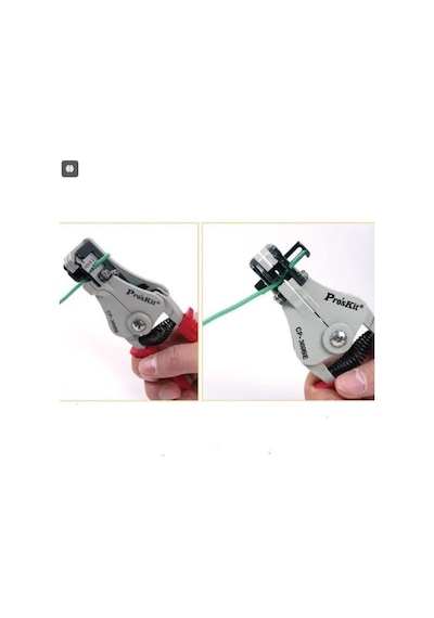 Proskit Cp-369be Kablo Soyucu Pense 1,0-1,6-2,0-2,6-3,2 Mm Ayarlanabilir Durma Noktası Proskit
