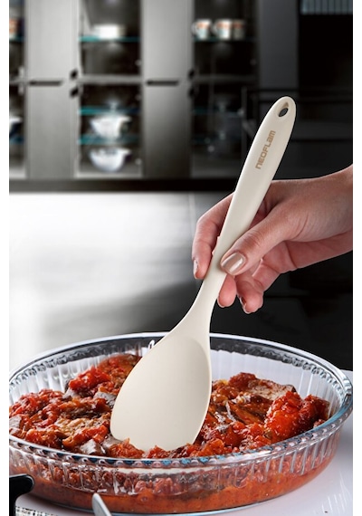 Neoflam Silikon Derin Spatula Bej D-neofktsst Bej