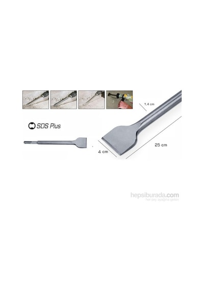 Sds Plus Geniş Keski 14 Mm Çap x 250 Cm Uzunluk 1 Adet
