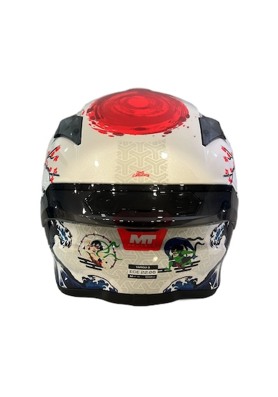 Mt Helmets Targo S Yamanaka 2025 A5 Kapalı Motosiklet Kaskı Kırmızı