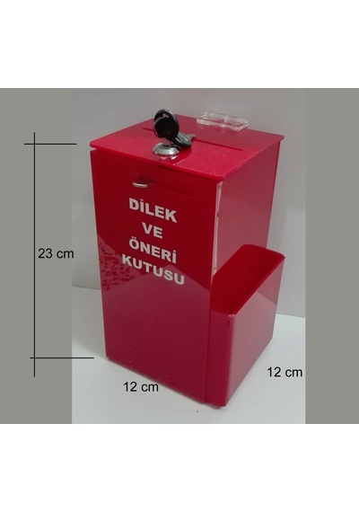 Masa Ve Duvar Tipi Dilek Öneri Kutusu