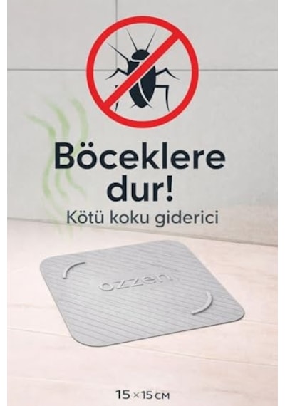 Kötü Koku Önleyici Lavabo Gider Kapatıcı Banyo Küvet Süzgeç Kapatma Beyaz Renk