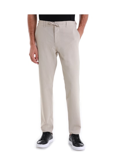 Hatemoğlu Bej Dinamik Fit Desenli Yandan Cepli Jogger Pantolon 29223024c003 G72 Bej