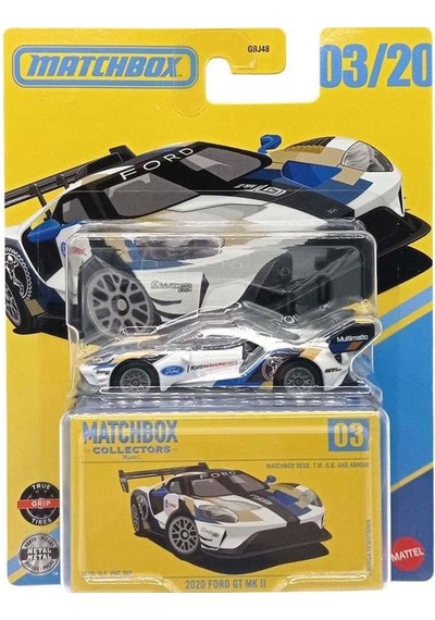Matchbox Koleksiyon Araçlar 2020 Ford Gt Mk Iı Gbj48 - Hvw11 Sarı