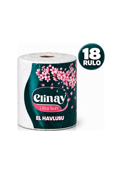 Elinay Ultra Soft Xl Dev Rulo Mutfak Kağıt Havlusu 18 Rulo 3 Paket 6 Rulo