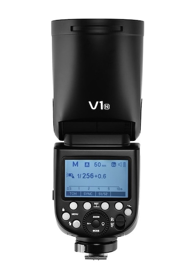 Godox V1N Nikon Uyumlu Yuvarlak Kafa Flaş